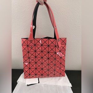 Bao Bao Issey Miyake Tote Bag Coral NWT